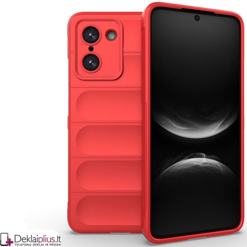 Magic Shield guminis dėklas su kameros apsauga - raudonas (Oneplus Nord Ce5) Magic Shield guminis dėklas su kameros apsauga - raudonas (Oneplus Nord Ce5)